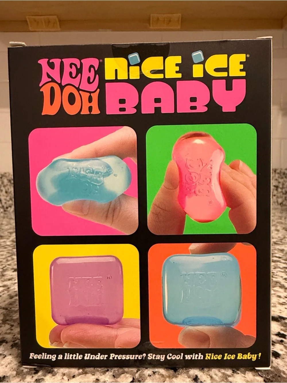 Needoh Nice Ice Baby 4 Pack Super Solid Squish!